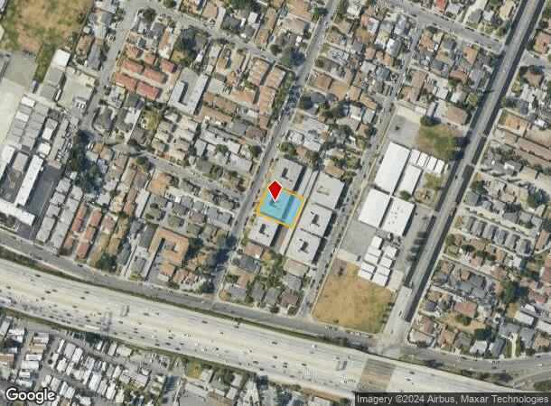  3500 Maxson Rd, El Monte, CA Parcel Map