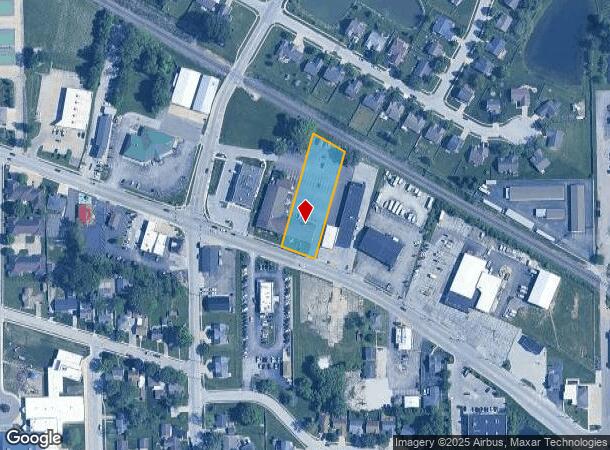 636 E Main St, Brownsburg, IN Parcel Map