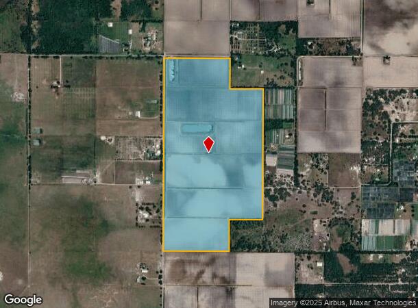 20202 Hobbs Rd, Wimauma, FL Parcel Map