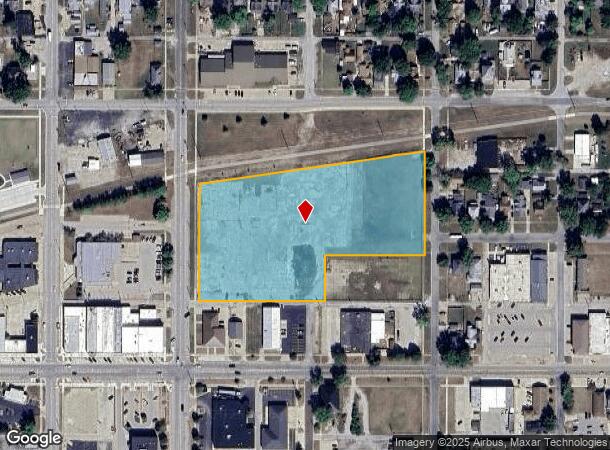 120 N 14Th St, Mattoon, IL Parcel Map