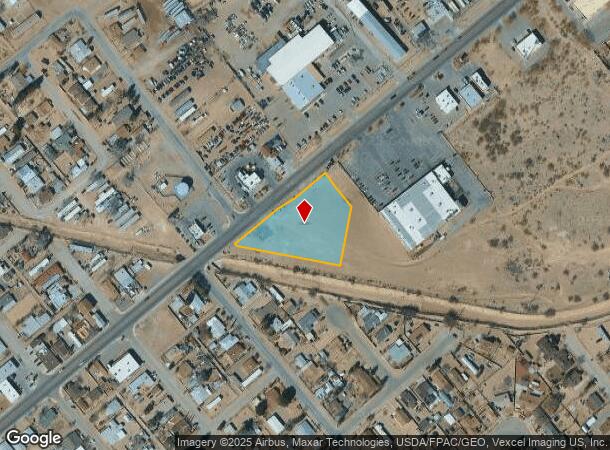  1401 Fabens Cutoff, Fabens, TX Parcel Map