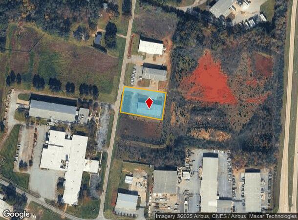  1635 Poplar Drive Ext, Greer, SC Parcel Map