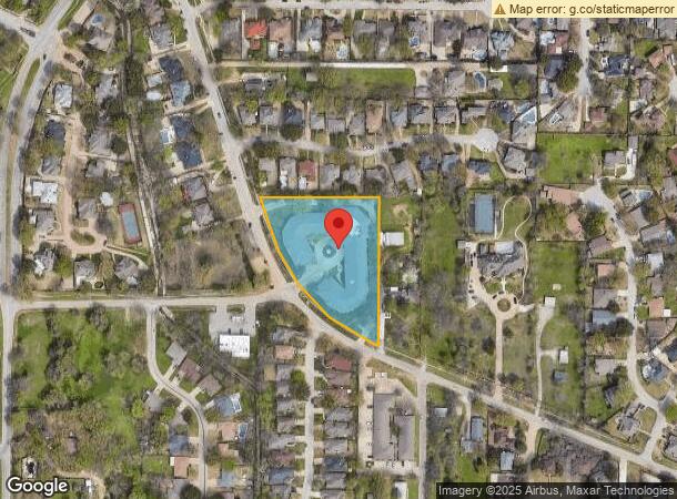  6801 W Poly Webb Rd, Arlington, TX Parcel Map