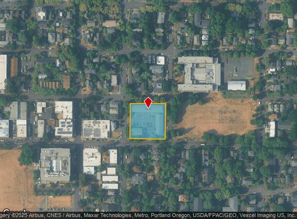  1501 Se Stark St, Portland, OR Parcel Map