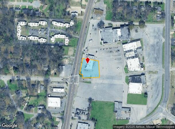  3166 Thomas St, Memphis, TN Parcel Map