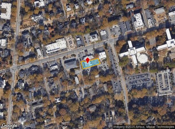  581 S Harris St, Athens, GA Parcel Map