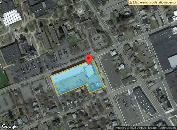  667 College Ave, Elmira, NY Parcel Map