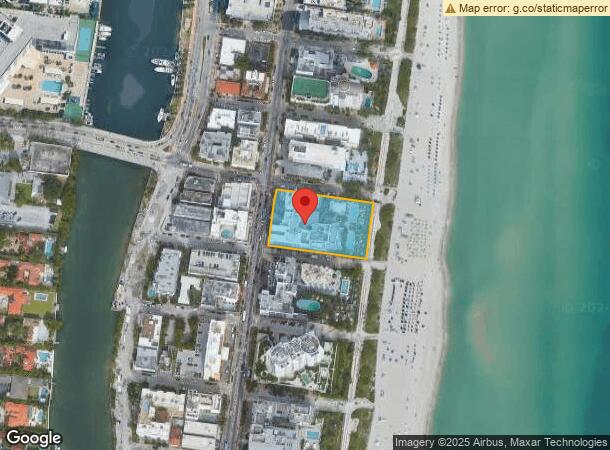  4041 Collins Ave, Miami Beach, FL Parcel Map