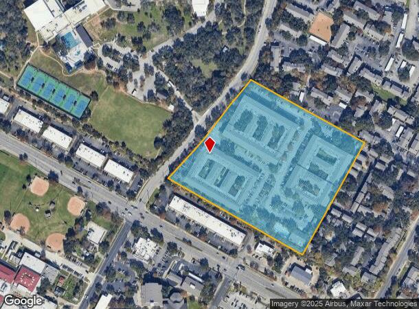 7201 Hart Ln, Austin, TX Parcel Map