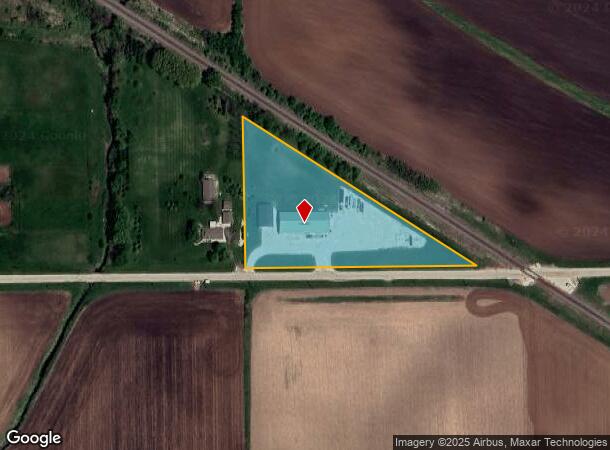  10786 E Fowler Rd, Rochelle, IL Parcel Map