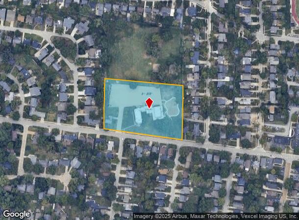 9321 Litzsinger Rd, Saint Louis, MO Parcel Map