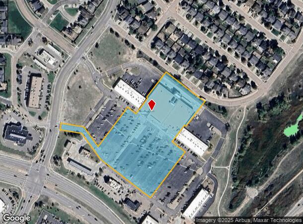  7655 Mclaughlin Rd, Peyton, CO Parcel Map