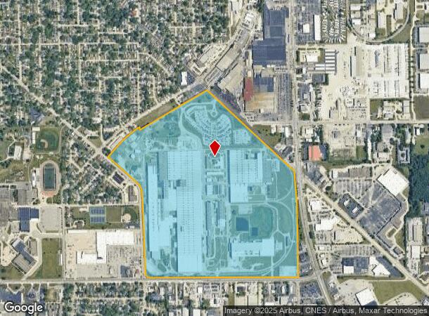  3131 Main St, Lafayette, IN Parcel Map