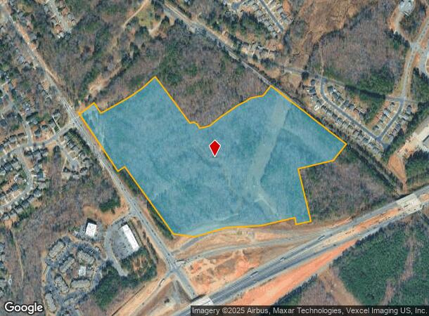 1101 E John St, Matthews, NC Parcel Map
