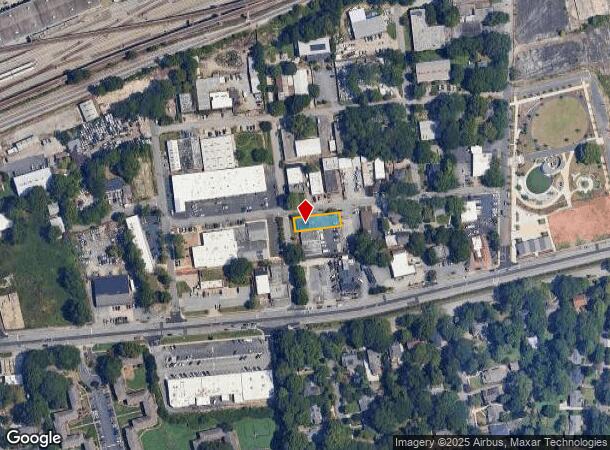 2849 Franklin St, Avondale Estates, GA Parcel Map