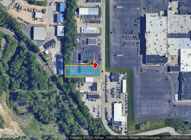 805 Century Dr, Dubuque, IA Parcel Map