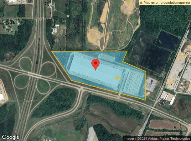  554 Nissan Dr, Canton, MS Parcel Map