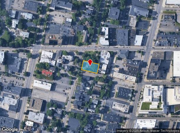 561 Franklin St, Buffalo, NY Parcel Map