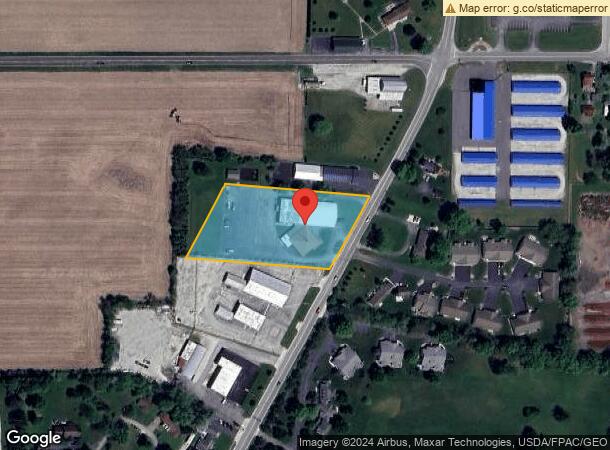  733 N Sandusky St, Tiffin, OH Parcel Map