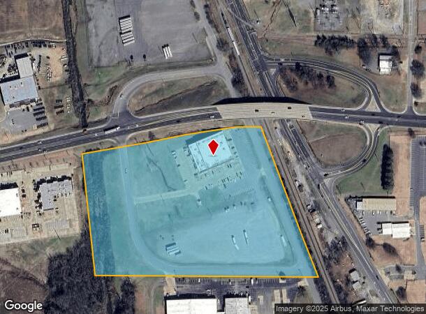 605 Dave Ward Dr, Conway, AR Parcel Map