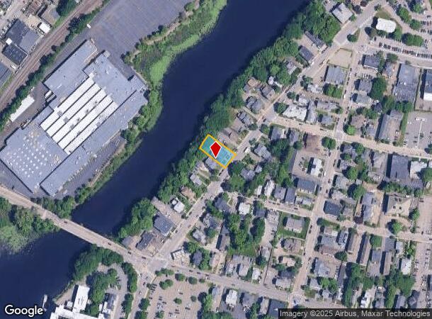  119 Crescent St, Waltham, MA Parcel Map