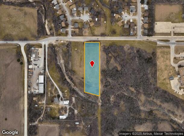 2100 Cantrell Sansom Rd, Fort Worth, TX Parcel Map