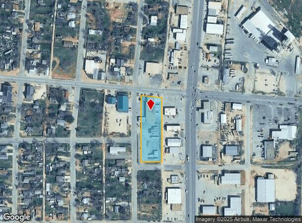 1157 Cherry St, Abilene, TX Parcel Map