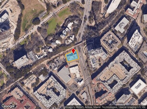  2727 Cedar Springs Rd, Dallas, TX Parcel Map