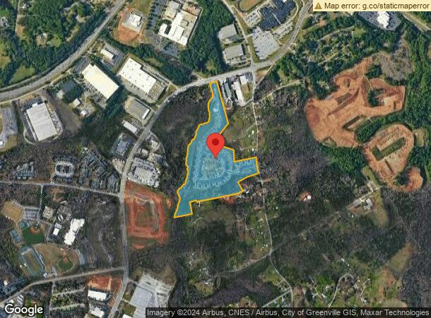  221 Fairforest Way, Greenville, SC Parcel Map