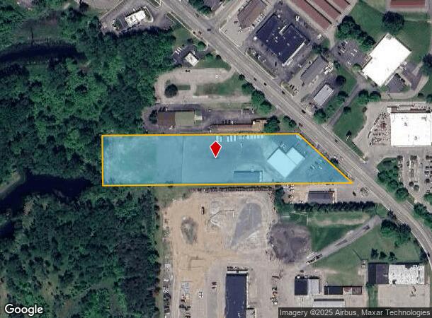  525 N Cedar St, Mason, MI Parcel Map