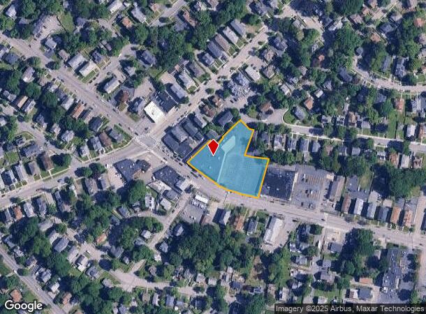 411 Chandler St, Worcester, MA Parcel Map