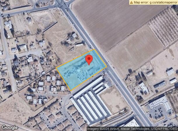  10550 N Loop Dr, Socorro, TX Parcel Map