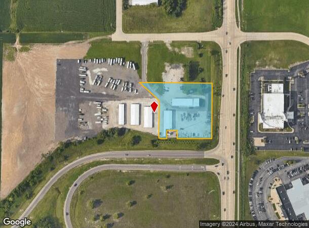  9601 N Allen Rd, Peoria, IL Parcel Map