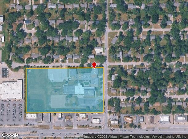 2201 Ousdahl Rd, Lawrence, KS Parcel Map