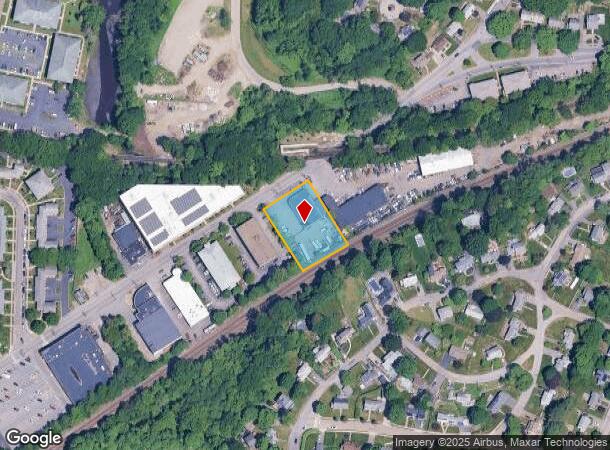  127 Linden St, Waltham, MA Parcel Map