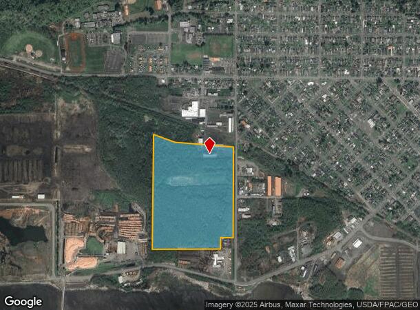  309 S Adams St, Hoquiam, WA Parcel Map