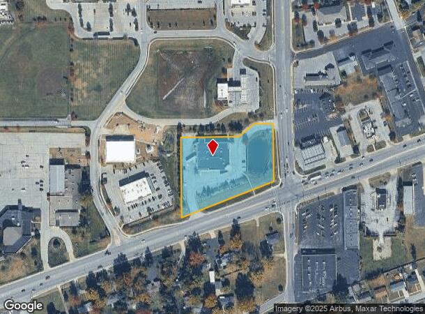 1516 E Main St, Plainfield, IN Parcel Map