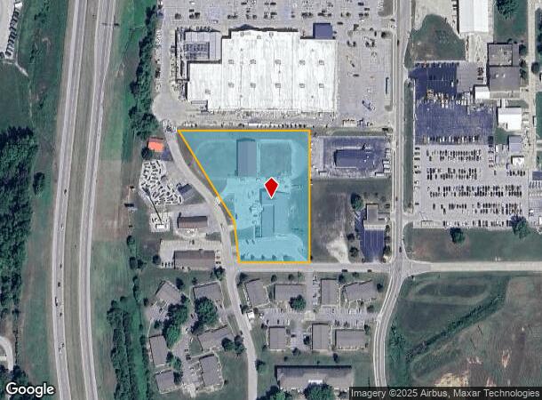 1842 Steven Ave, Bedford, IN Parcel Map