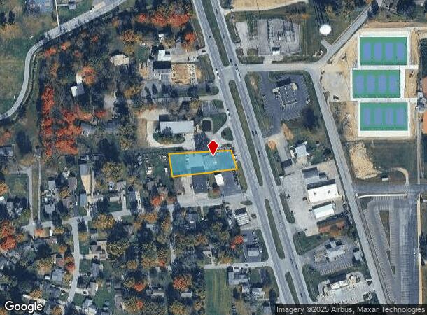 390 N Us Highway 31, Whiteland, IN Parcel Map