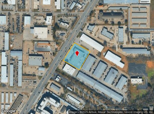  2627 S Cooper St, Arlington, TX Parcel Map