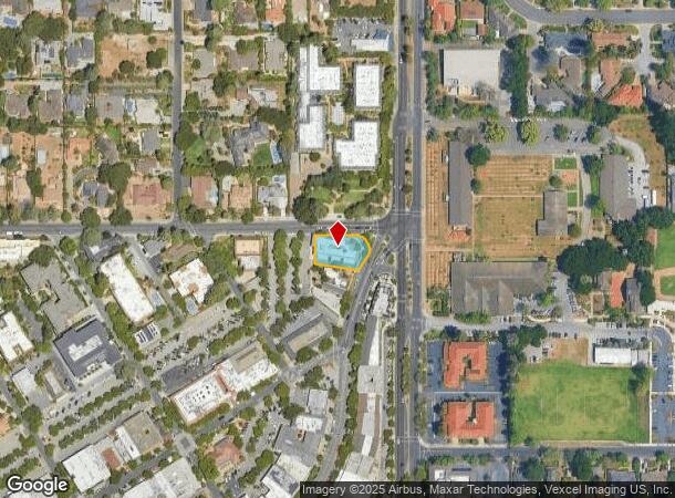 4 Main St, Los Altos, CA Parcel Map