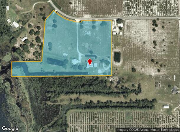 6100 Hickory Tree Rd, Saint Cloud, FL Parcel Map