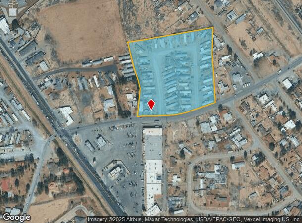 197 N Moon Rd, El Paso, TX Parcel Map