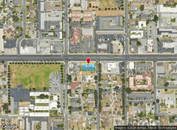  410 W Whittier Blvd, La Habra, CA Parcel Map