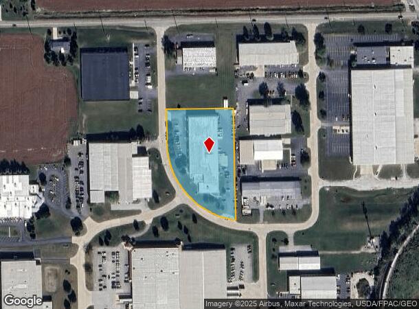 7310 Express Rd, Temperance, MI Parcel Map