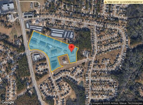  2630 Latrobe Ave, Fayetteville, NC Parcel Map