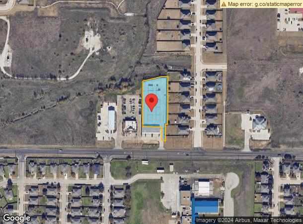  1541 E Mccart St, Krum, TX Parcel Map