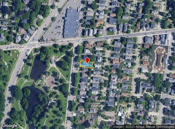  152 Russell St, Worcester, MA Parcel Map