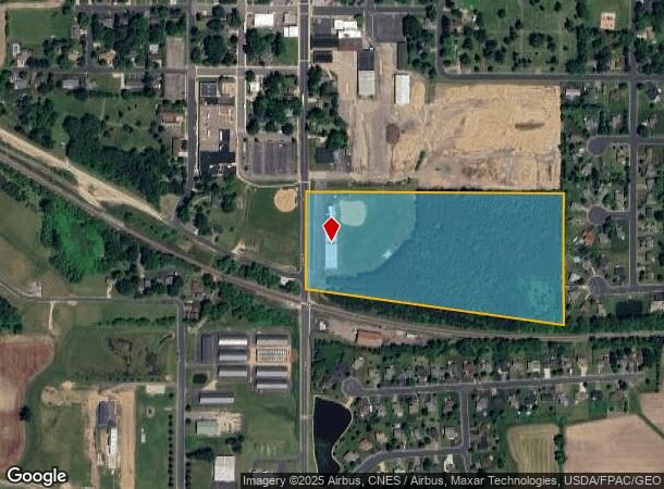 1320 Davis St, Hammond, WI Parcel Map