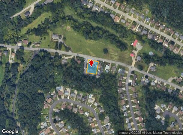 217 Jacks Run Rd, Pittsburgh, PA Parcel Map